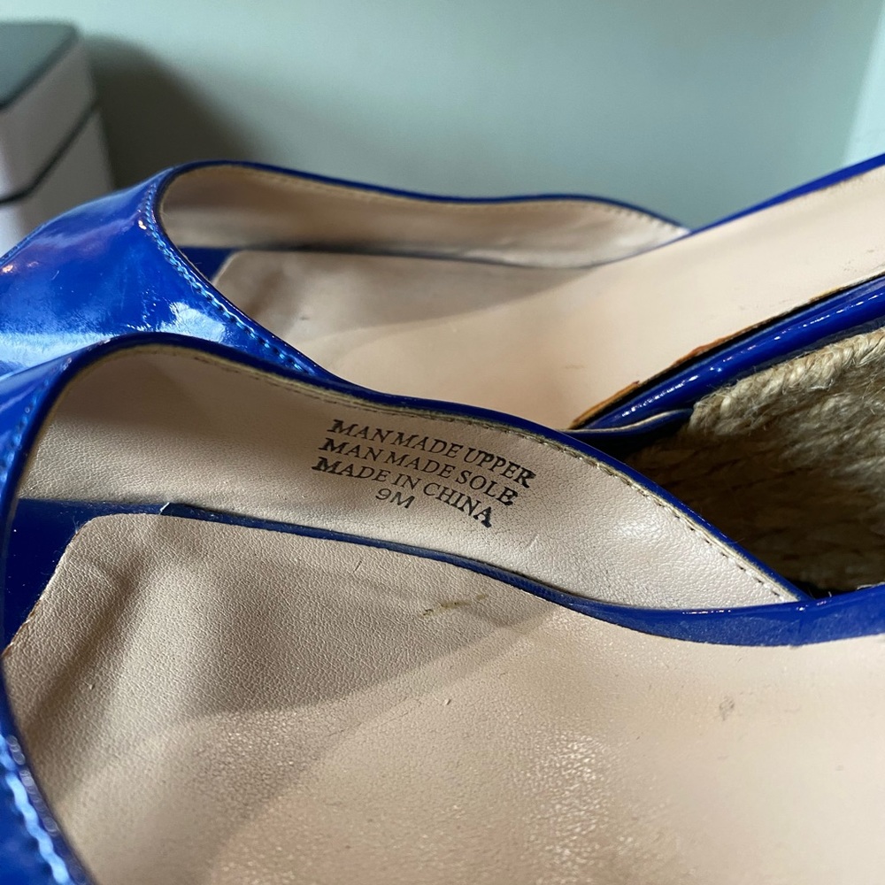 Blue Platform Sandals - Picture 7 of 7
